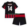 Billiga Fotbollströjor AC Milan Luca Modrić 14 Barn Hemma tröja 2025/26 Kortärmad